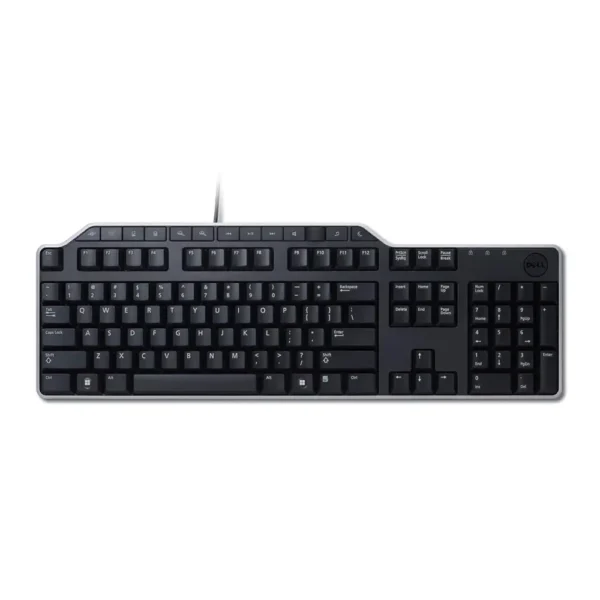Dell KB522 Wired Business Spill-Resistant Multimedia Keyboard with Dual USB Ports