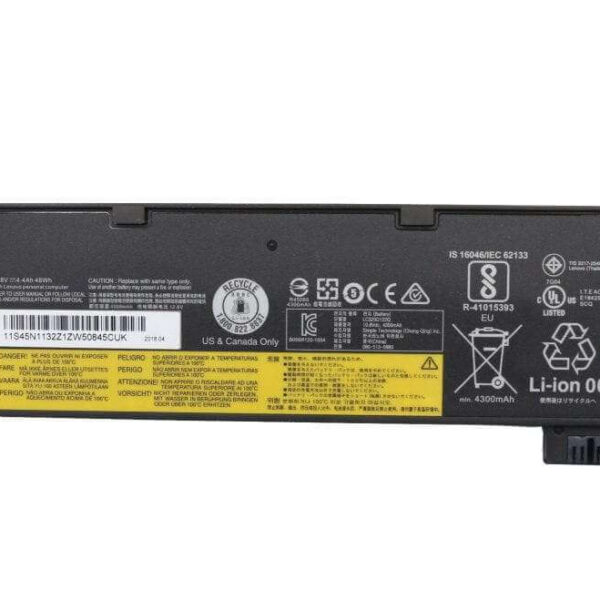 11.25V 48Wh 6.32Ah Original 01AV428 01AV492 SB10K97585 Laptop Battery compatible with Lenovo ThinkPad T470 T480 T570 T580 68+-- MPN: X240/68+