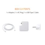 Apple 61 Watts USB Type C Laptop Adapter/Charger Compatible with MB Pro 13” (20.3V,3A) 2016 Onwards. Connector: USB Type-C (USB PD/QC 3.0) - Image 3