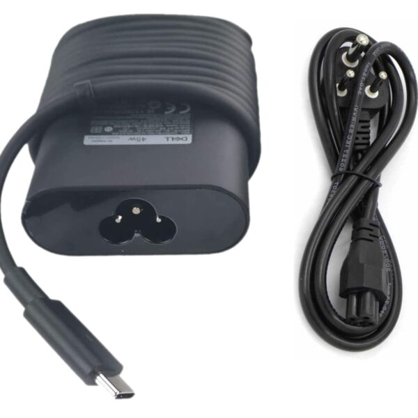 Dell LA45 NM150 Original 45 W USB-C Charger for XPS 13 9370 9380 Laptops