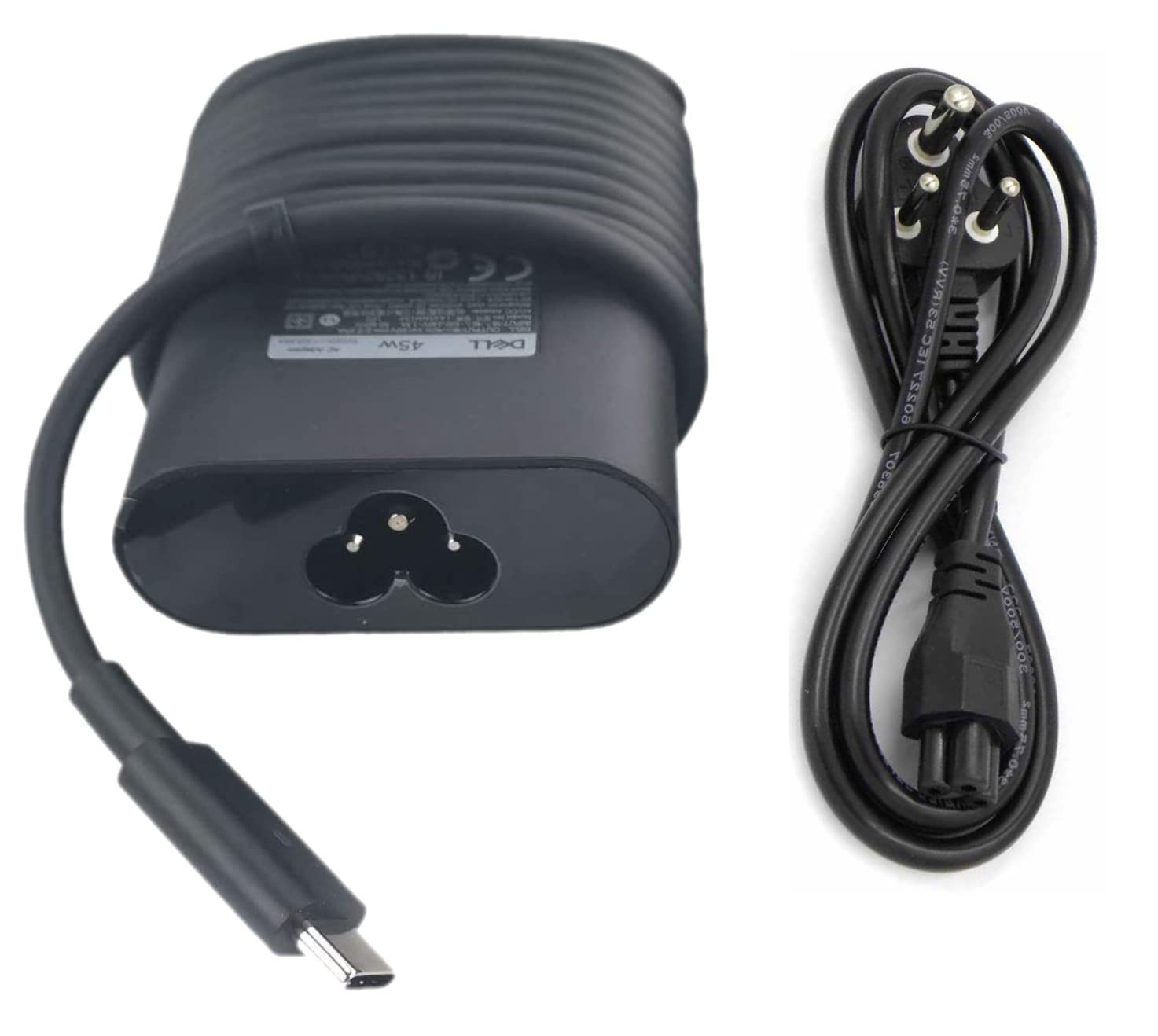 Dell LA45 NM150 Original 45 W USB-C Charger for XPS 13 9370 9380 Laptops