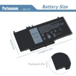 62Wh 6MT4T 7.6V 5470 5570 Laptop Battery for Dell Latitude E5470 E5570 Precision 3510 7V69Y TXF9M 79VRK 07V69Y 079VRK 0TXF9M 0HK6DV - Image 4