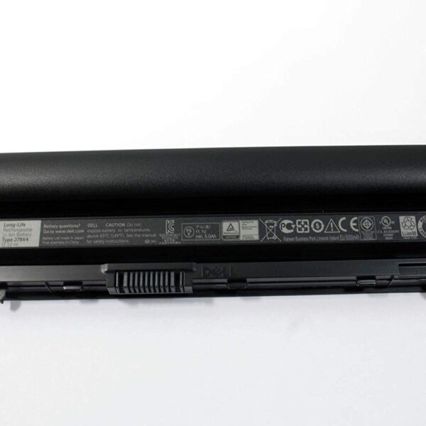 Dell WJ38 6 Cell Laptop Battery-- MPN: RFJMW/E6320