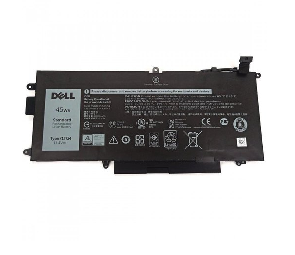 Dell 71 TG4 Battery (K5 XWW) 11.4 V 45 Wh for Latitude 7390 7400 5400 5500 Laptops