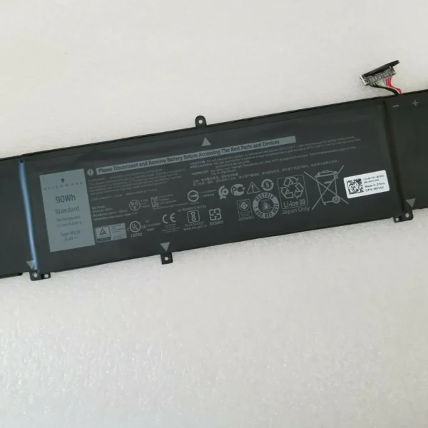 Dell XRGXX Battery for Alienware M15 M17 G5 5590 G7 7590 90 Wh 1 F22 N