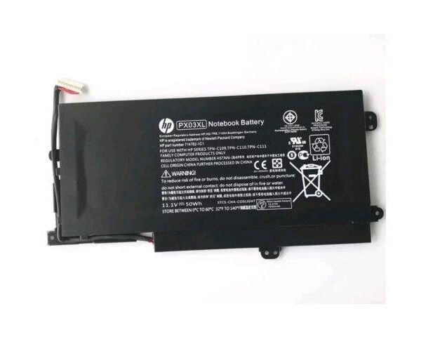 11.1V 50wh HP original PX03XL Laptop Battery compatible with HP ENVY 14 Sleekbook HSTNN-LB4P TPN-C110 714762-2C1