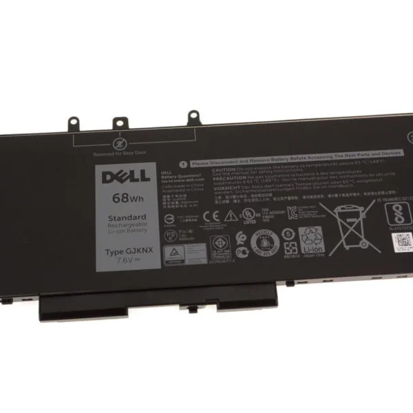 68Wh GJKNX Laptop Battery for Dell Latitude 5480 5580 5280 5288 5290 5488 5490 5491 5495 5590 5591 E5480 E5580 E5590 E5490 Dell Precision 15 35 20 3530 Replacement for Series GD1JP DY9NT 0DY9NT 5YHR4