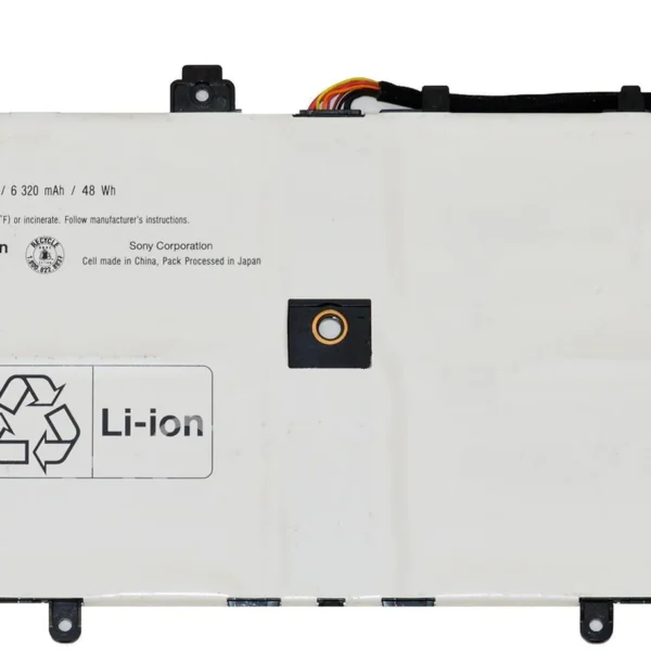 Sony VGP-BPS36 Compatible with Sony Vaio Duo 13 Convertible Touch 13.3" Laptop Battery 48Wh 7.5V SVD13211CG SVD1321BPXB Series