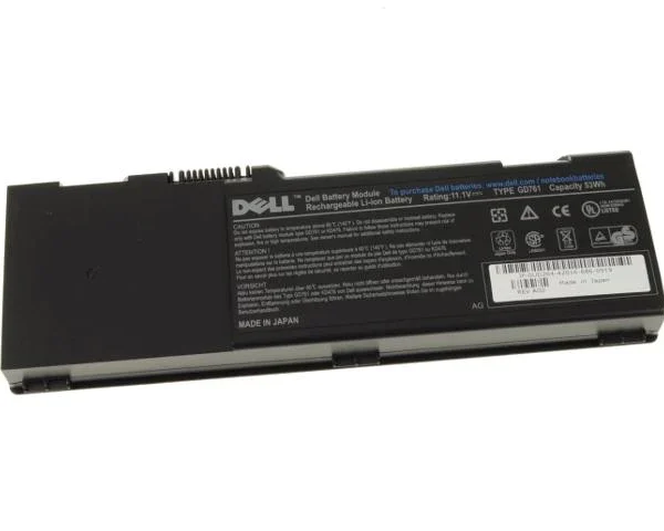 Dell GD761 (KD476) Replacement Battery for Inspiron 6400 Vostro 1000 E1505 | 53 Wh 11.1 V