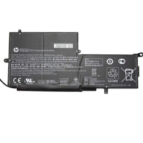 HP original PK03XL Laptop Battery compatible with HP Spectre Pro X360 Spectre 13 PK03XL