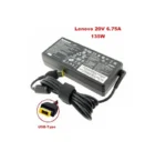 Lenovo 888015030 135W Laptop Adapter/Charger with Power Cord for Select Models of Lenovo (Slim Tip Rectangular pin)-- MPN: Lenovo 135W USB - Image 5