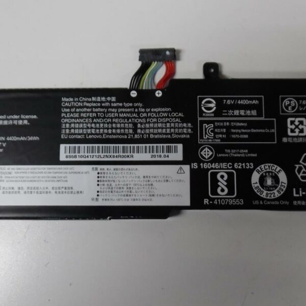 Lenovo 7.6v 4400mah 34wh Battery - L17L2PF0-- MPN: L17L2PF0