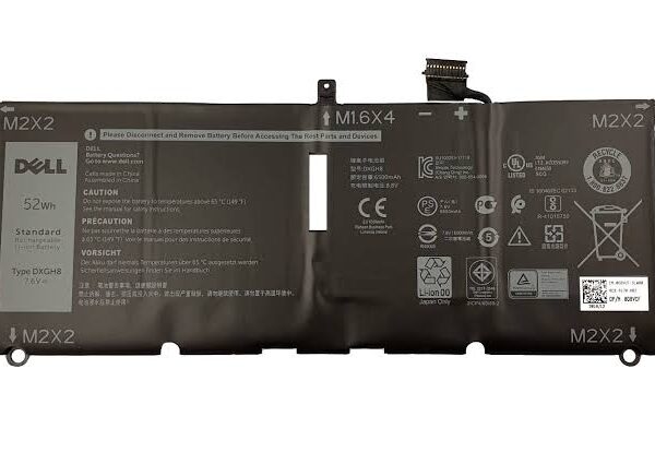 Dell DXGH8 OEM Battery for XPS 13 9370 9380 | 52 Wh 4-Cell Replacement