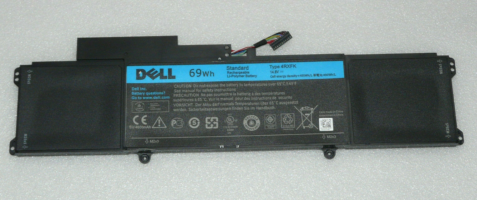 Dell XPS 14 L421 X Ultrabook Battery 4 RXFK C1 JKH | 14.8 V 69 Wh High Capacity Replacement