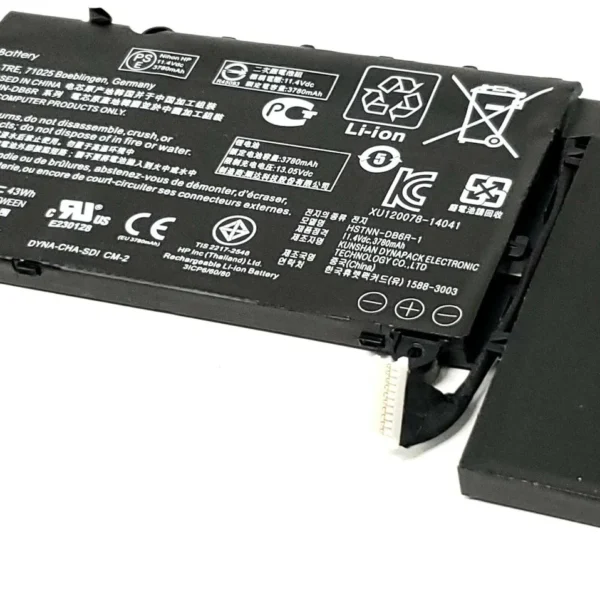 HP original 43Wh Hp PS03XL HSTNN-DB60, HSTNN-DB6O, HSTNN-DB6R,PL03, PL03043-PR, PS03043XL Laptop Battery