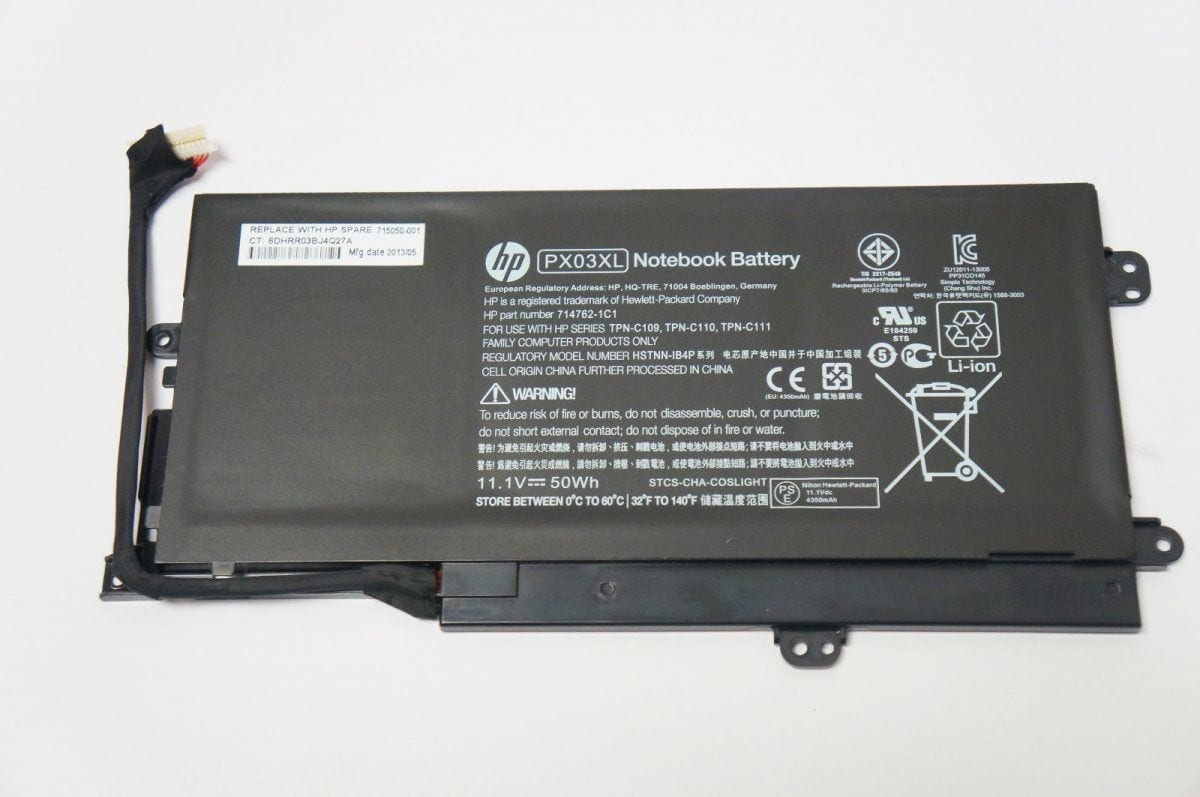 HP PX03XL BATTERY for HP Envy M6-K Envy 14-K Envy TouchSmart M6 HSTNN-LB4P TPN-C109 TPN-C110