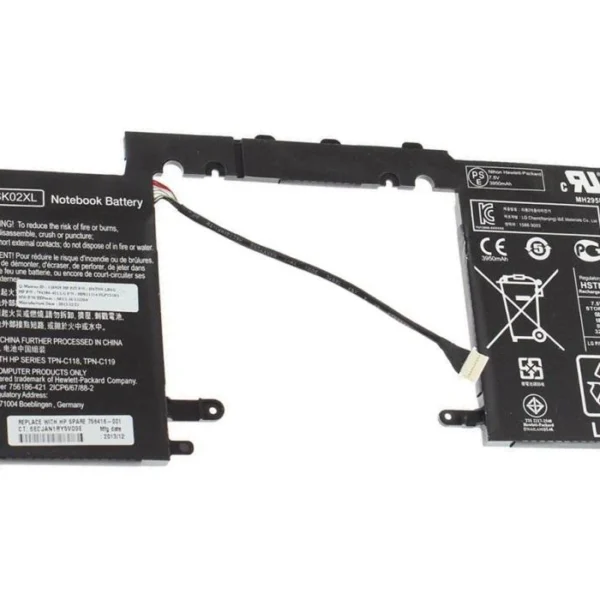 HP original SK02XL HP 756416-001, HSTNN-LB6G, HSTNN-DB6G, SK02030XL 756186-271 756186-2C1 Laptop Battery