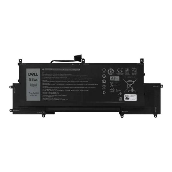 TVKGH 88 Wh Battery for Dell Latitude 9510 9500 2-in-1 | Replaces 89 GNG 10 R94 HYMNG