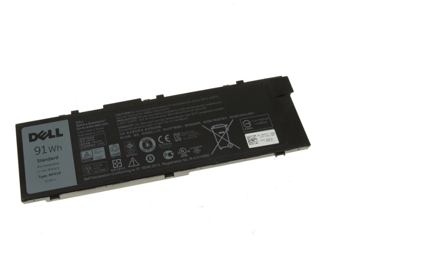 Dell MFKVP 91 Wh 6-Cell Battery for Precision 7510 & 7710 Laptops