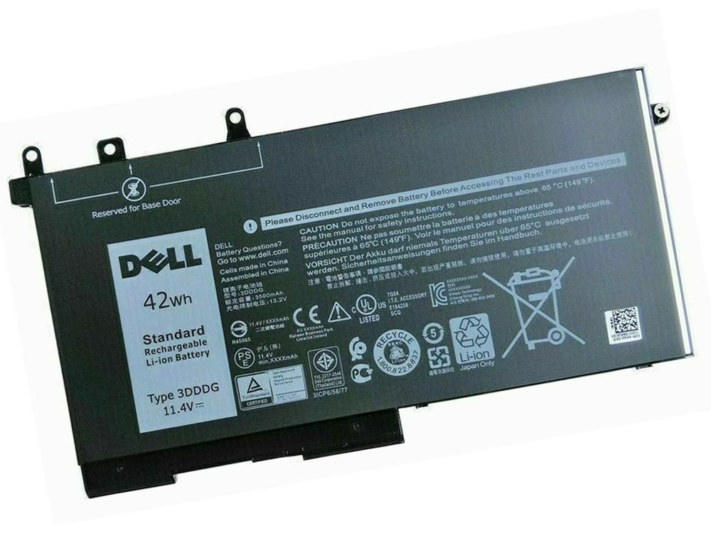 Dell 3VC9Y 3DDDG D4CMT battery for Latitude 5280 5290 5480 5490 5495 5580 5590 51Wh 3 Cell