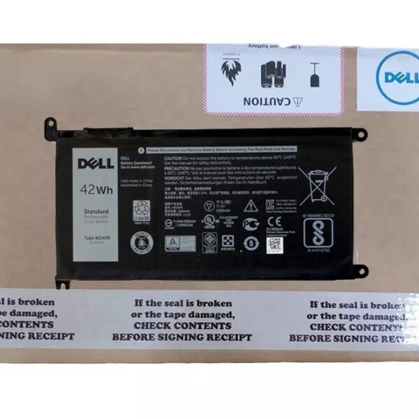 WDX0 R 42 Wh Battery for Dell Inspiron 15 5568 13 7368 17 5770 Laptops (3 CRH3)