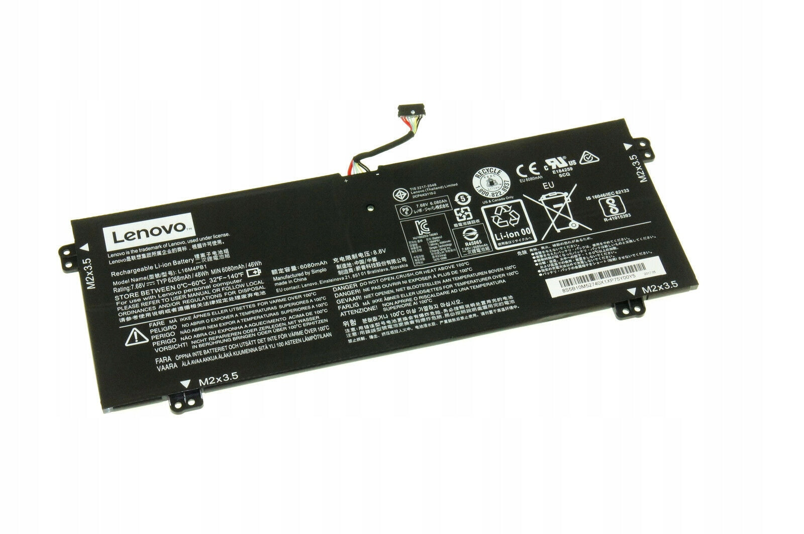 Lenovo L16M4PB1 L16L4PB1 Yoga 720-13IKB(81C30060GE), Yoga 720-13IKB 80X6001QGE Laptop Battery