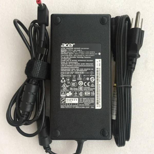 Original 19.5V 9.23A 180W Laptop Charger For Acer Predator Helios 300 PH317-51-78H7-- MPN: ACER 180W 5.5mm