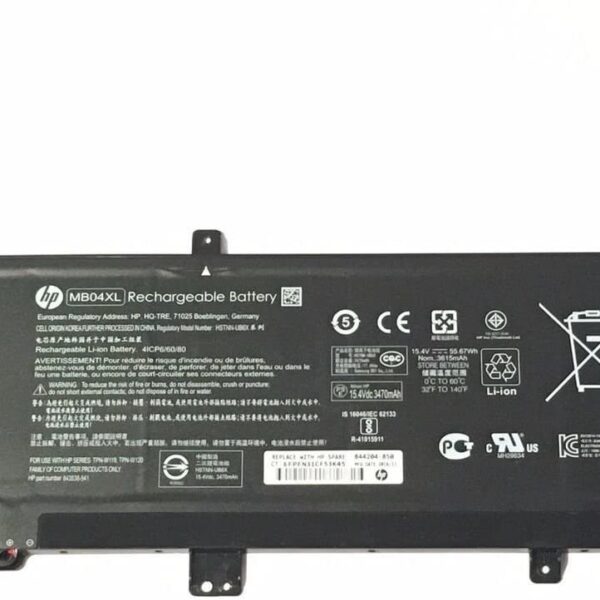 55.67Wh MB04XL HP original Battery for Hp Envy x360 15-AQ001NX m6-aq000 HSTNN-UB6X 843538-541