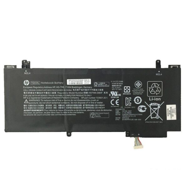 HP original HP TG03XL 723996-001 NSTNN-DB5F Compatible with Notebook HP Split X2 13-g 13.3" 11.1V 32Wh Laptop Battery