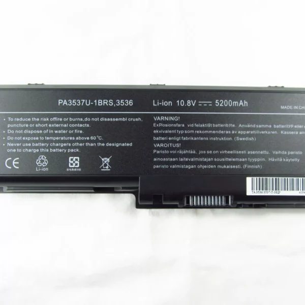 Battery for TOSHIBA PA3536U-1BRS, PA3537U-1BAS, PA3537U-1BRS, PABAS100, PABAS101