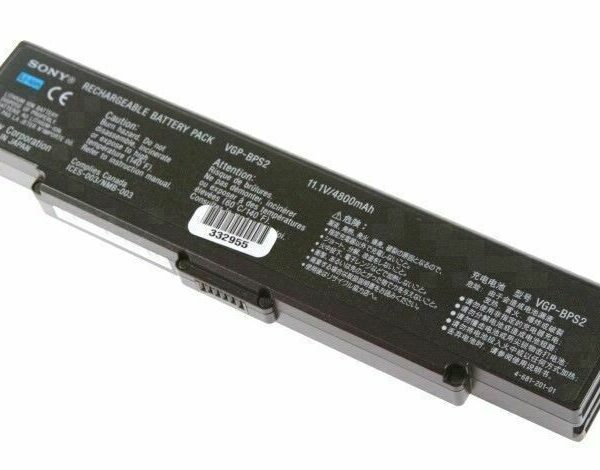 Sony VGP-BPS2 Black 6 Cell Laptop Battery