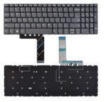 Compatible Keyboard for S145 Series - S145 15IWL S145 15AST S145 15IKB S145-15API S145-15IGM Series Laptop Backside Black Cover All Light Work Like Caps/Num Lock/ON Off Key LED Light - Image 2