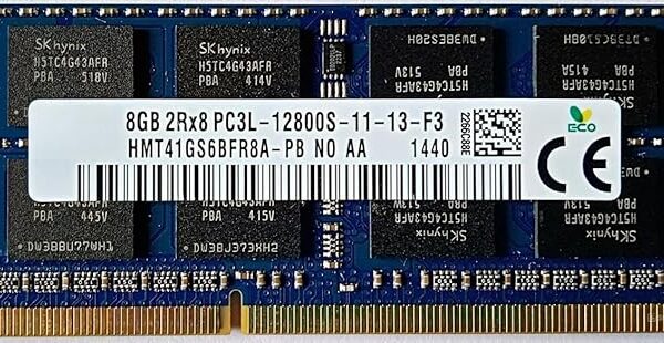 8GB DDR3L Laptop RAM